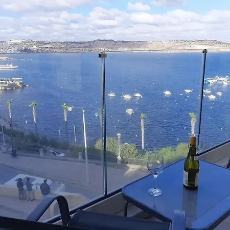New Seafront Apartment - Spectacular Views St. Paul's Bay Exterior photo